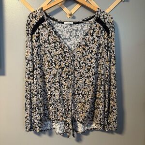 Maurice’s | Floral Tie Front Top
